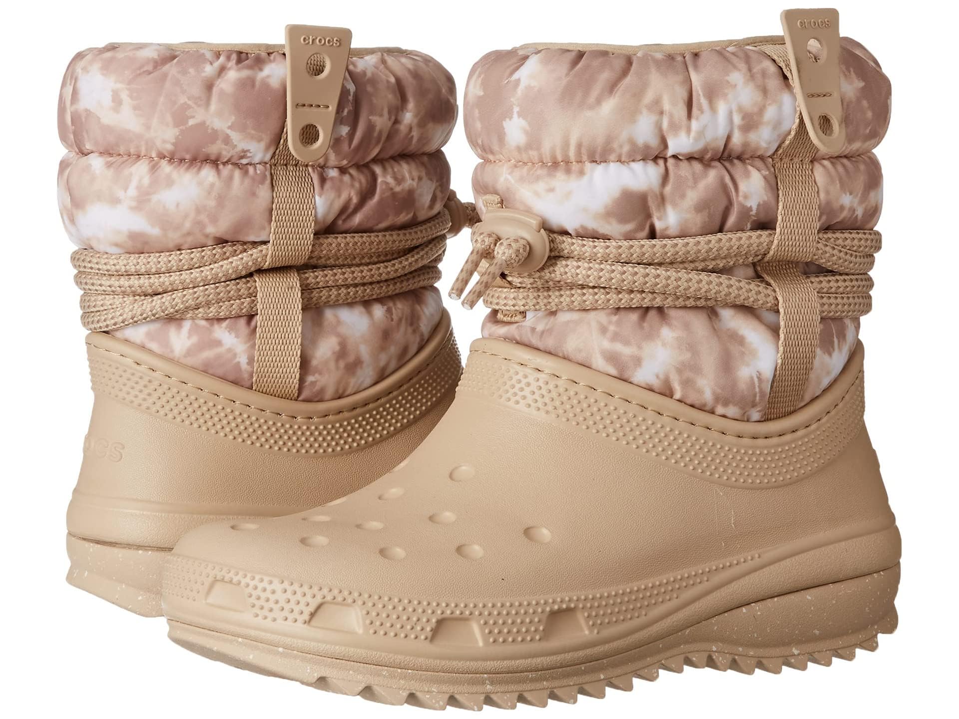 Crocs Women's Classic Neo Puff Luxe Boot - Waterproof Winter Snow Boots for Women with Fur Lining | Warm & Comfortable for Snowy Weather, Outdoor Activities & Casual Wear