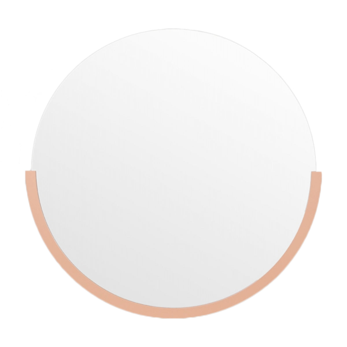 Round Wall Mirror - Desert Design - Modern & Stylish Home Decor for Living Room, Bedroom, or Entryway