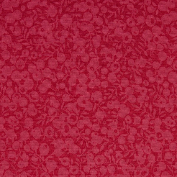 Liberty of London Wiltshire Shadow Collection Bright Fuchsia Floral Fabric - Perfect for Upholstery, Curtains & Home Decor