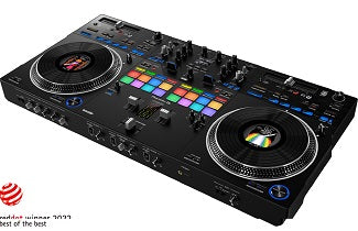Pioneer DDJ REV7 Professional DJ Controller with BONUS Decksaver Cover & DJ Headphones - Perfect for Live Performances, Clubs & Home DJ Setups