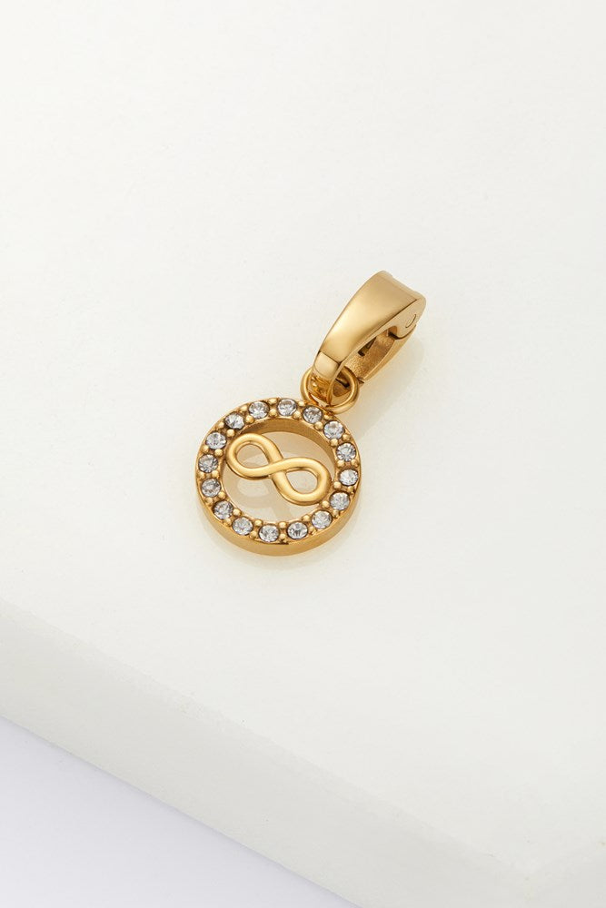 Infinity Charm Necklace for Women - Elegant Layered Pendant Jewelry for Everyday Wear & Special Occasions