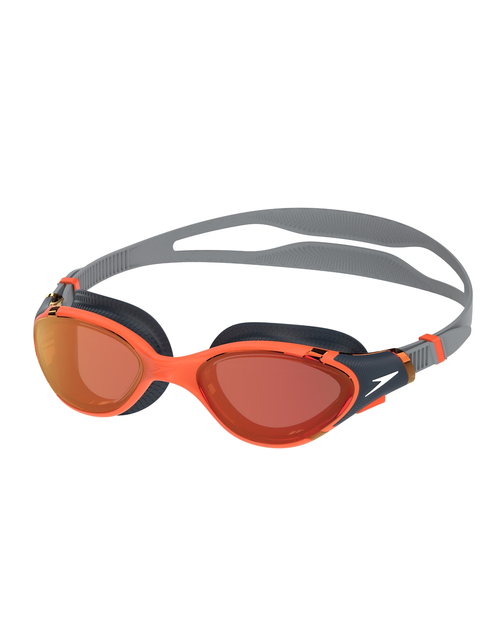 Biofuse 2.0 Mirrored Swim Goggles - Anti-Fog UV Protection for Competitive Swimming & Outdoor Water Sports