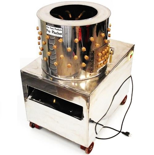 Rite Farm Medium Pro Chicken Plucker Machine - Poultry Feather Remover for Home & Commercial Use - Perfect for Chicken, Duck, Turkey Processing