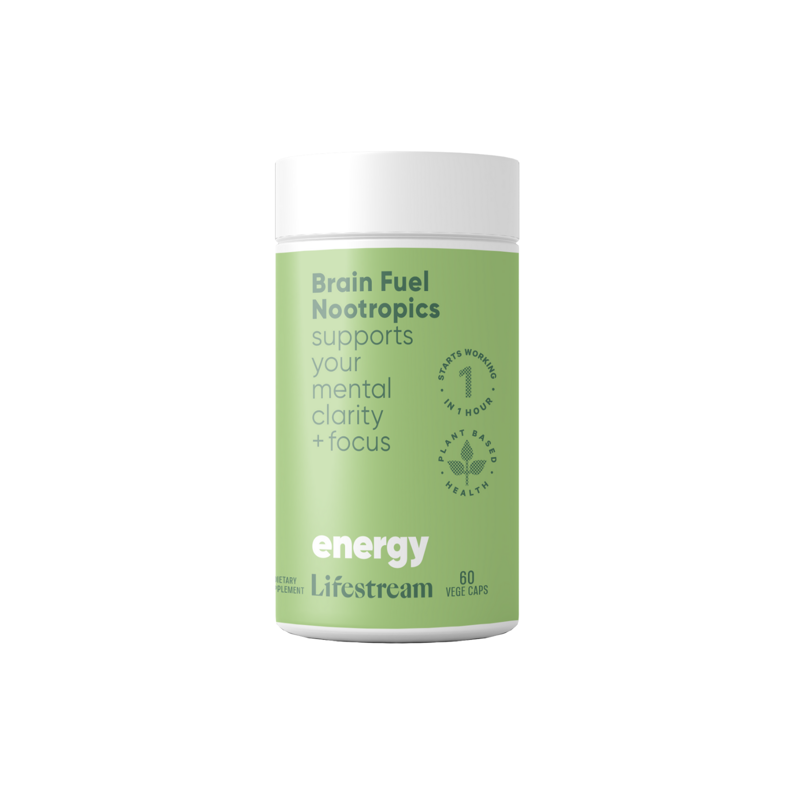 Brain Fuel Nootropics - Premium Cognitive Enhancer Supplement for Focus, Memory & Mental Clarity | Ideal for Students, Professionals & Gamers