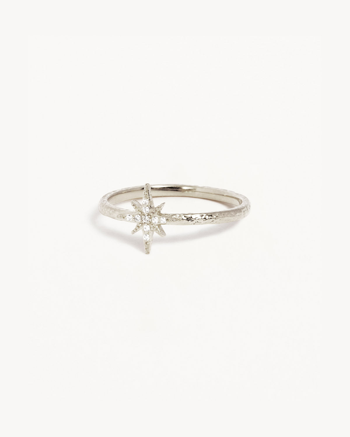 Elegant Sterling Silver Starlight Ring for Women - Dainty Celestial Jewelry for Everyday Wear & Special Occasions