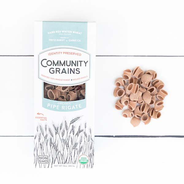 Organic Pipe Rigate Pasta - High-Quality Italian Durum Wheat Pasta for Home Cooking, Restaurants & Healthy Meals