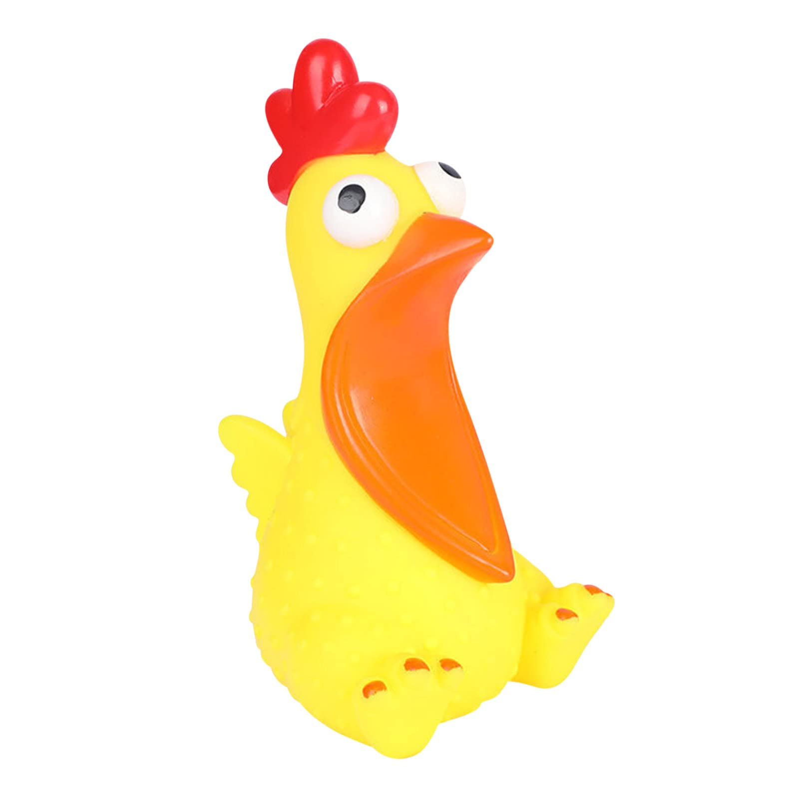 Stress Relief Chicken Squeeze Toy - Funny Shrinking & Screaming Chicken for Anxiety Relief - Perfect for Office, Home & Gifts