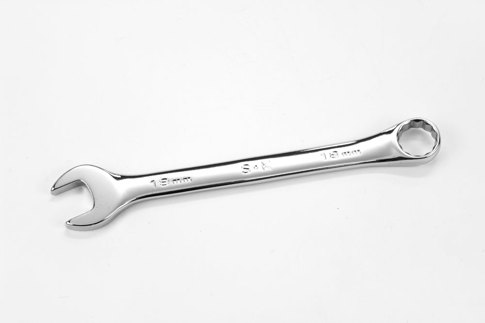 18mm 12-Point Metric Combination Chrome Wrench - Professional Grade Tool for Automotive Repair & Machinery Maintenance