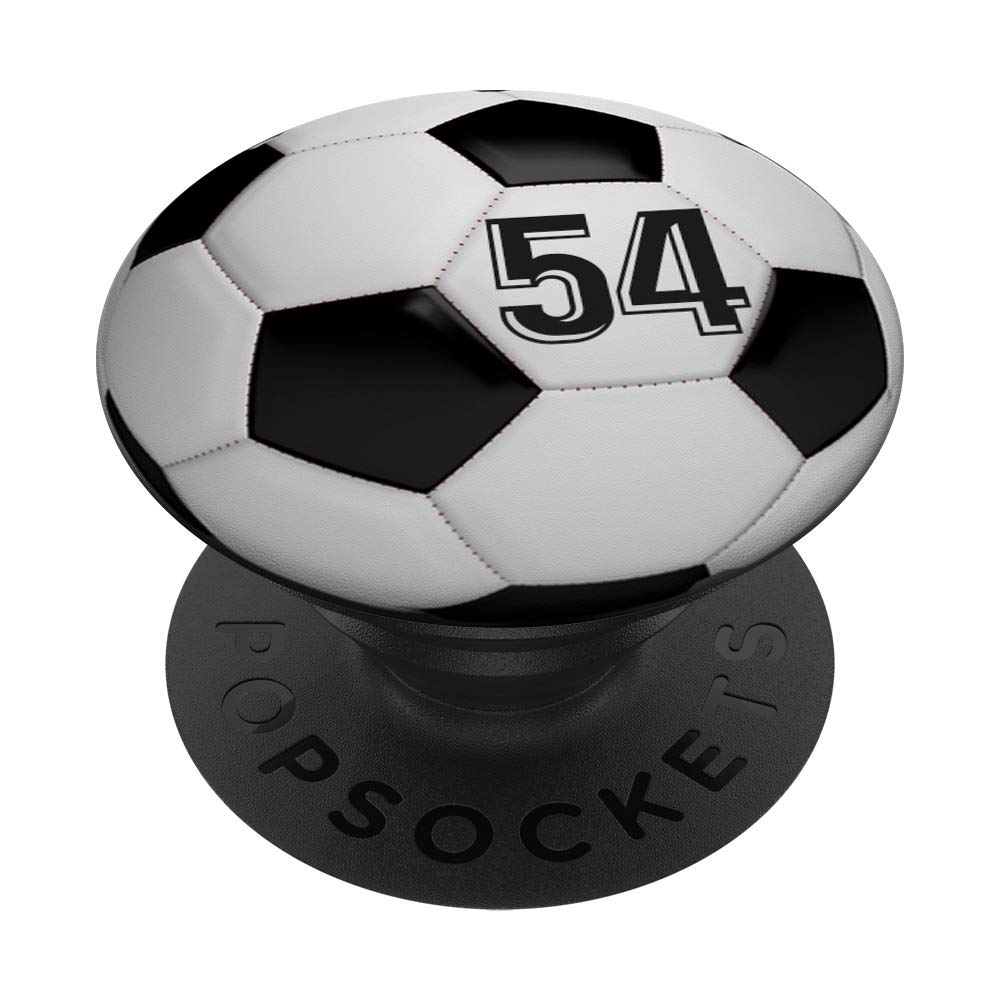 Soccer Player Jersey No. 54 Phone Grip - Perfect Gift for Football Fans & Match Day Accessories