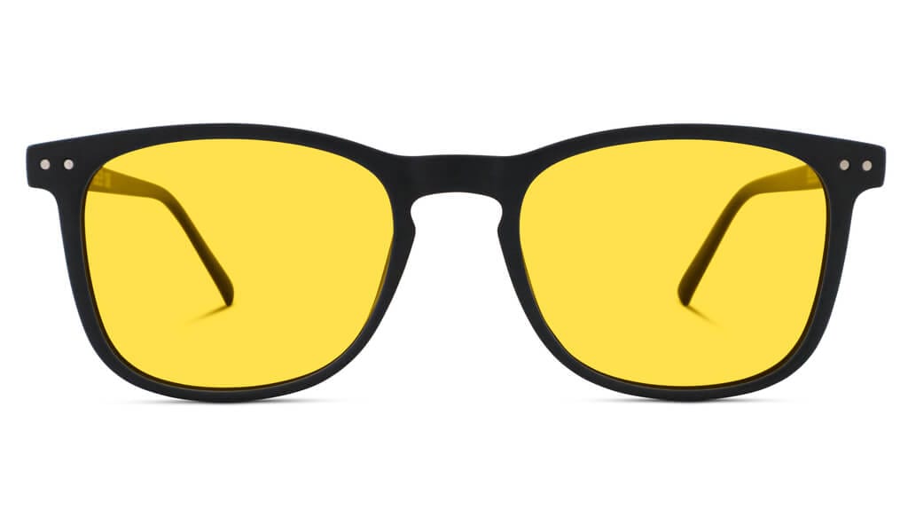 DayMax Taylor Glasses - Classic Black Frame Eyeglasses for Men & Women | Perfect for Reading, Driving & Everyday Use