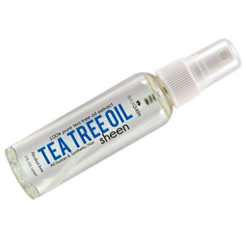 6 Pack Tea Tree Oil Sheen - 100% Pure Black Queen (2 oz) for Hair & Scalp Care
