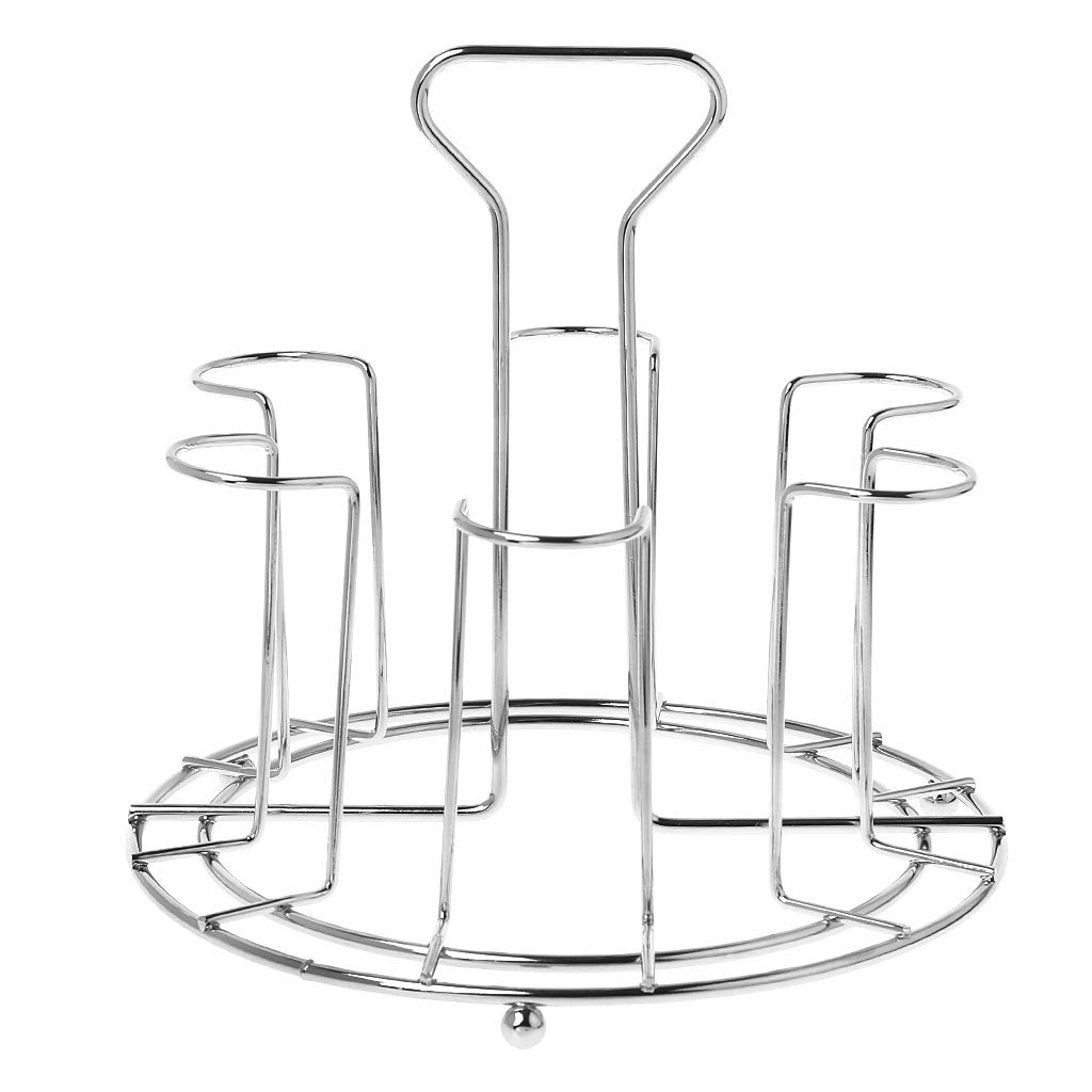 Stylish Iron Mug Tree Holder - 6-Tier Cup Rack for Coffee Mugs & Bottles | Space-Saving Dish Drying Stand | Perfect for Kitchen Counter & Living Room Organization | Durable Cup Drain Organizer for Home & Office Use