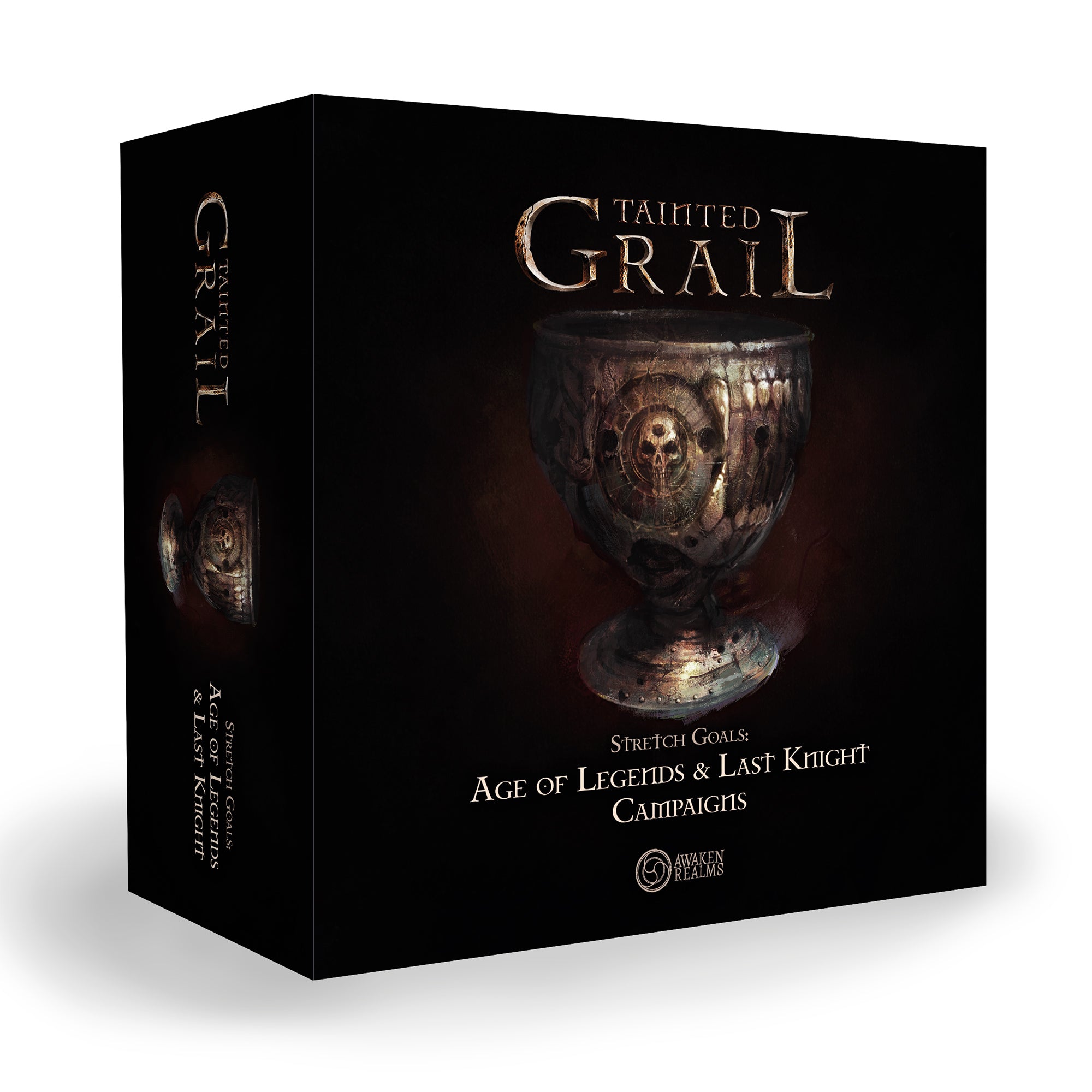 Tainted Grail: Stretch Goals Board Game - Dark Fantasy Adventure Strategy Game for Adults - Perfect for Game Nights, Solo Play & RPG Enthusiasts