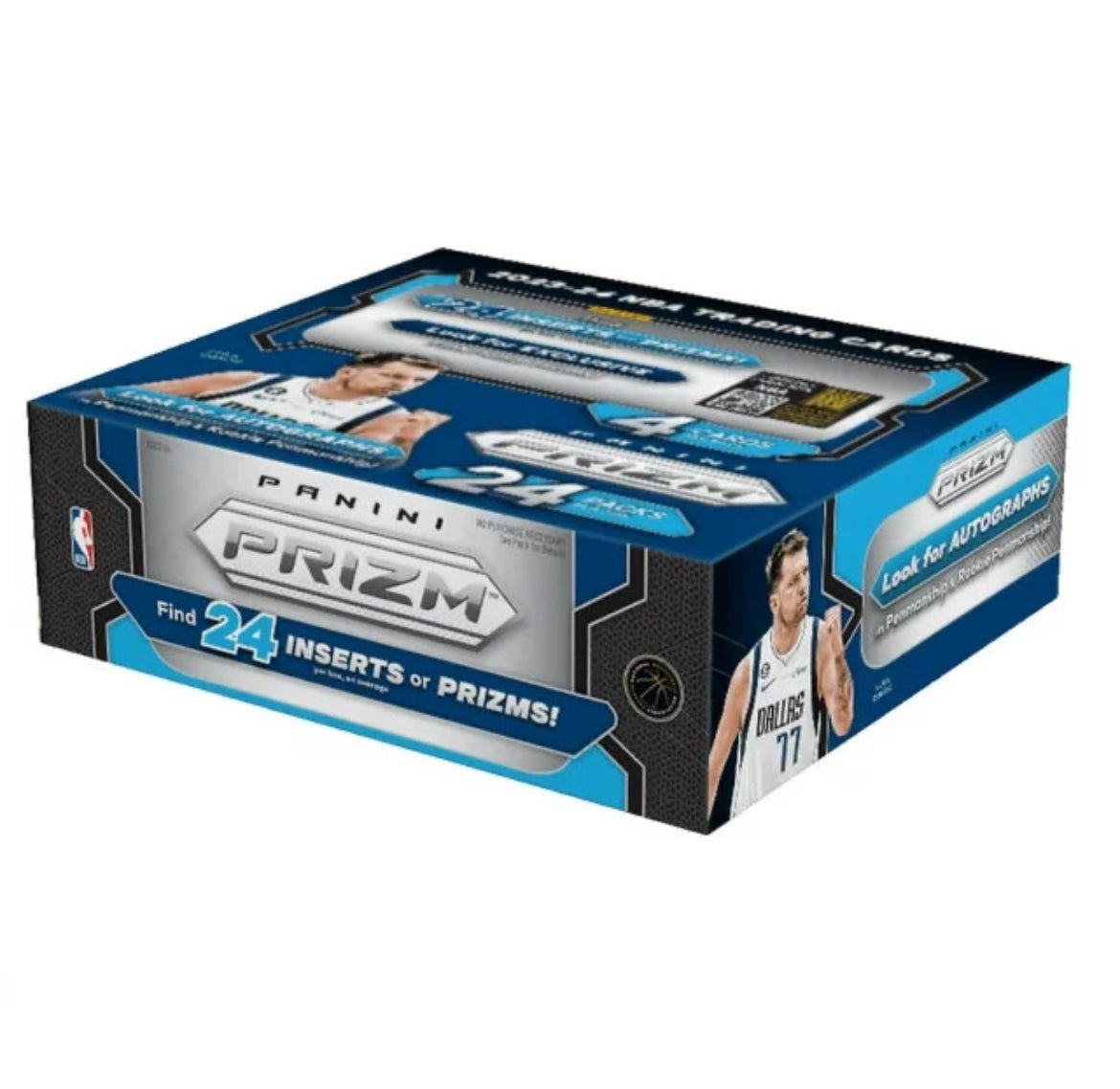 2023 Panini Prizm Basketball Retail Box - 24 Packs of NBA Trading Cards - Collectible Basketball Cards for Sports Fans & Card Collectors - Perfect for Gifts, Investments, and Game Day Trading