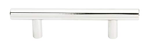 Emtek 86351 12-Inch Cabinet Pull - Polished Chrome Bar Handle for Kitchen & Bathroom - Perfect for Drawers, Cabinets & Appliances