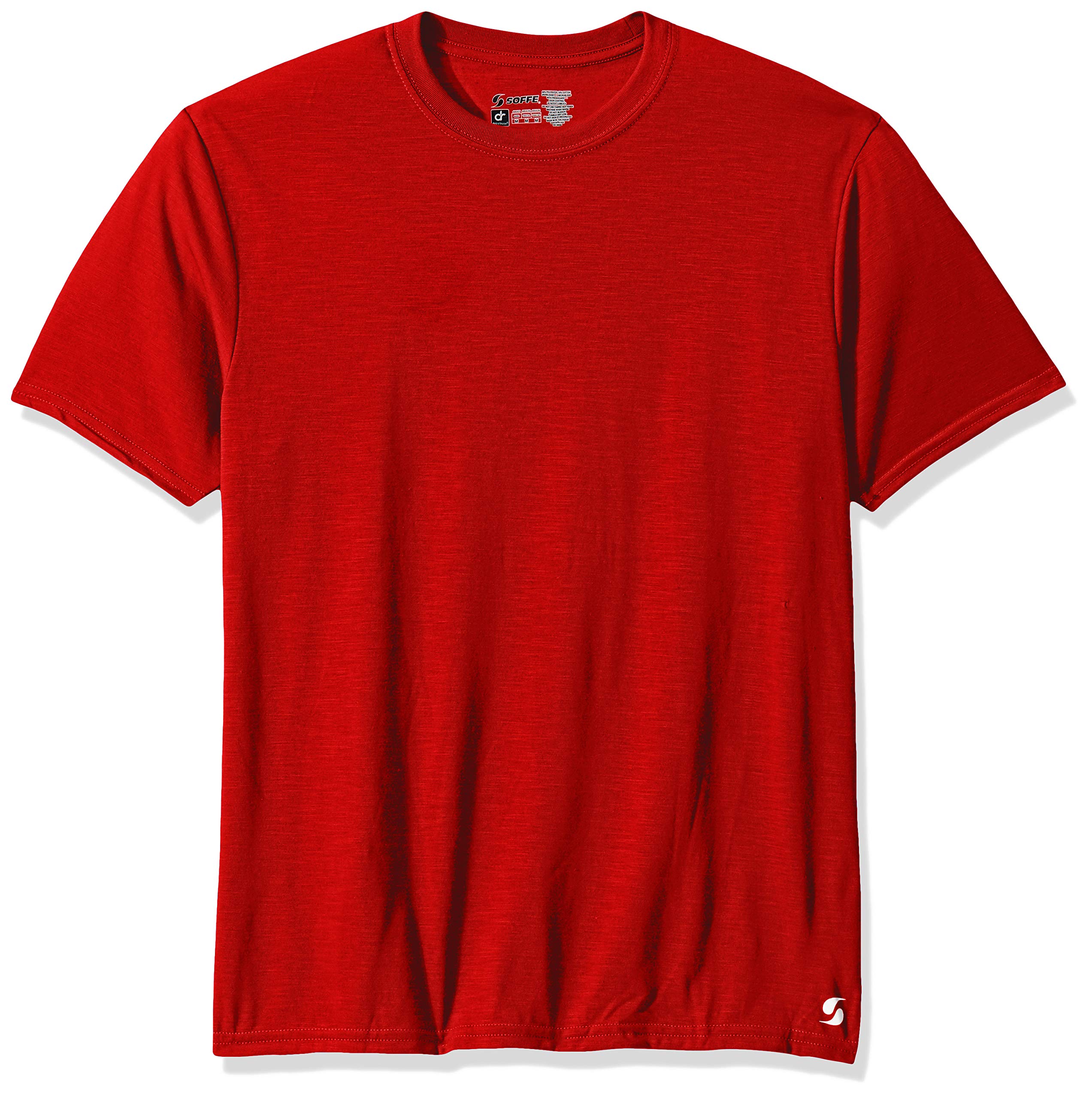 Soffe Men's Dri-Release Performance T-Shirt - Moisture Wicking Quick Dry Activewear for Gym, Running & Outdoor Sports