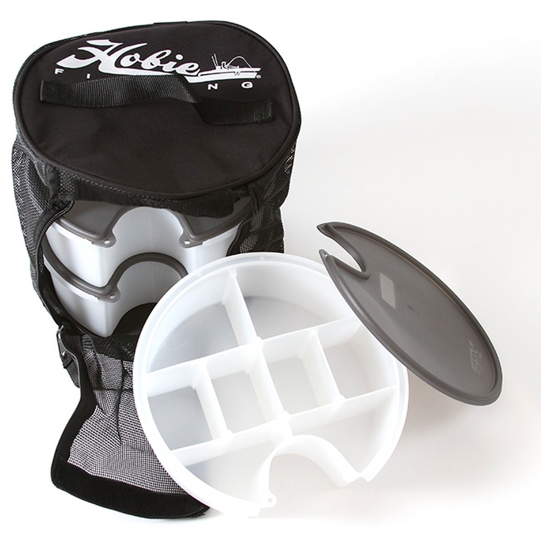Hobie Gear Bucket 3 Pack with Storage Bag - Durable Waterproof Dry Bags for Kayaking, Fishing & Outdoor Adventures