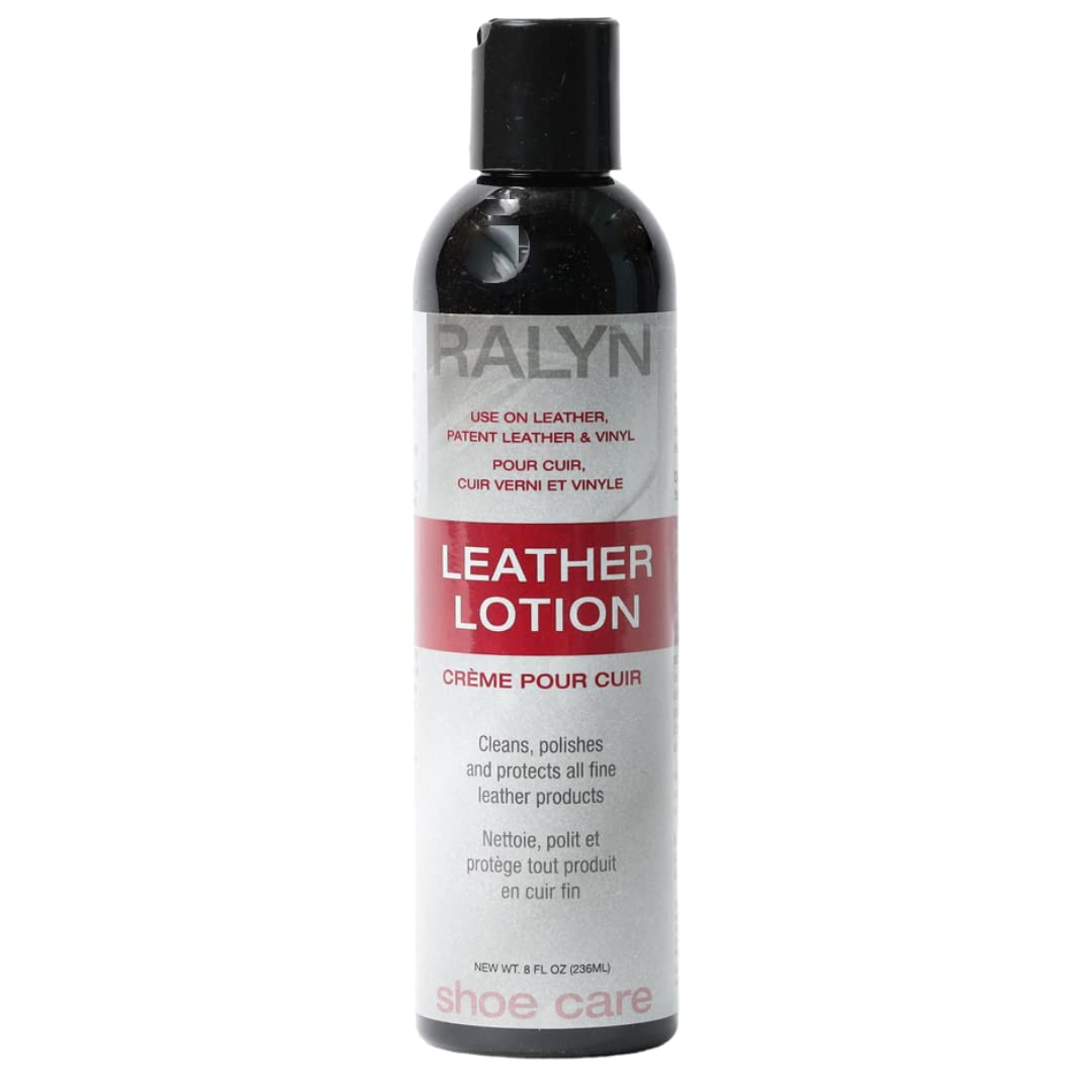 Premium Leather Conditioner & Cleaner for Shoes, Boots, Bags & Purses - 8oz Leather Care Lotion - Restores & Protects Leather Accessories | Ideal for Daily Shoe Care, Boot Maintenance & Handbag Protection