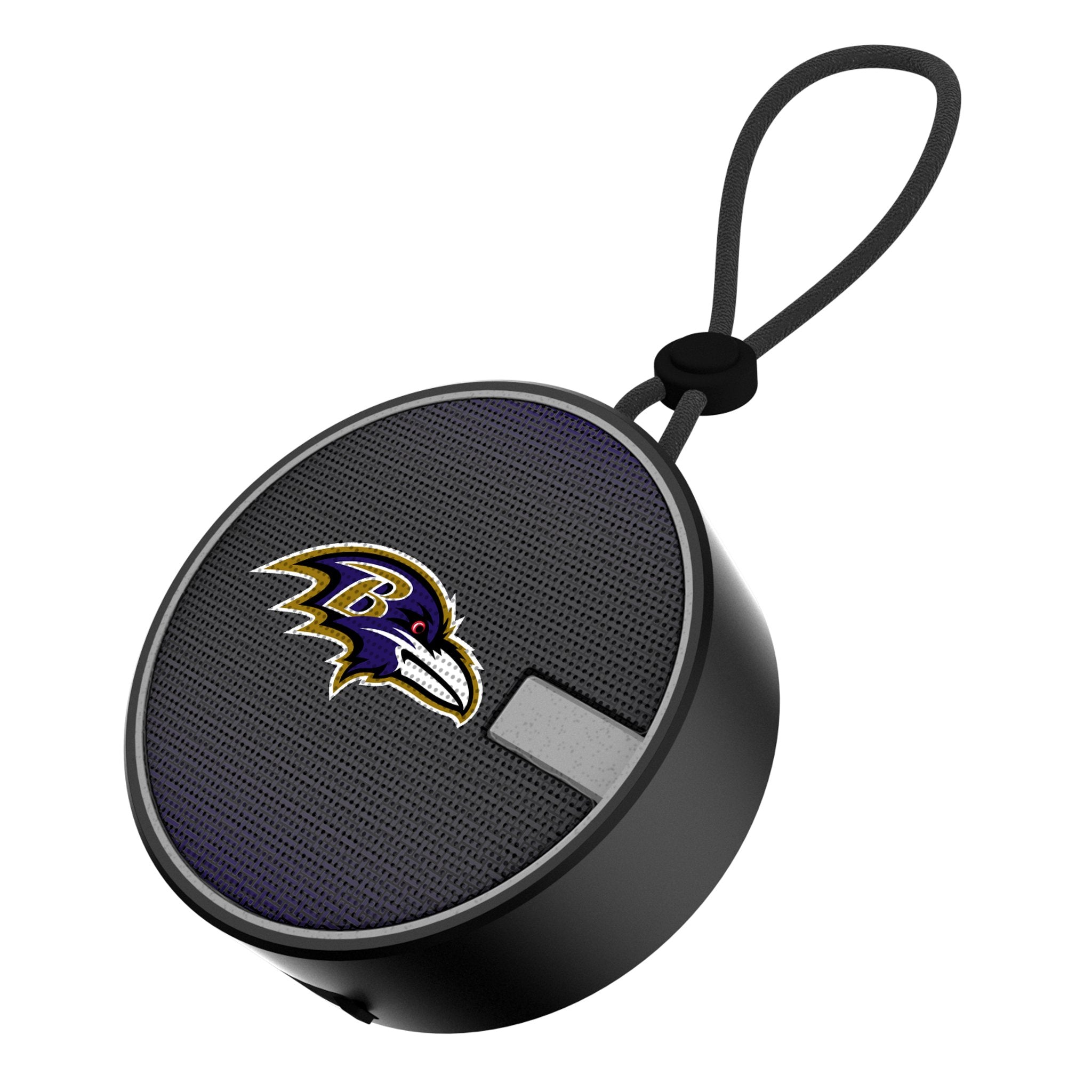 Baltimore Ravens Waterproof Bluetooth Speaker - Portable Wireless Outdoor Speaker for Pool, Beach, and Tailgating Parties