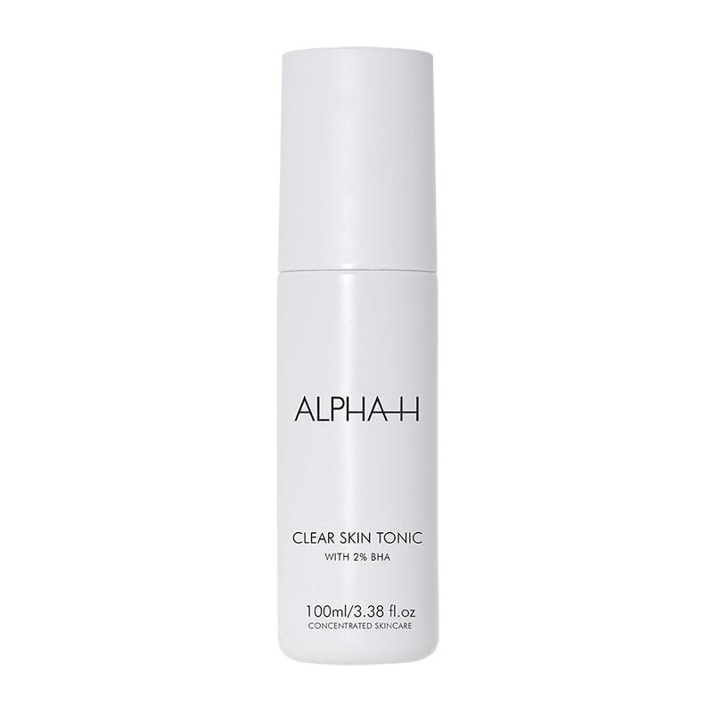 Alpha H Clear Skin Tonic with 2% BHA Salicylic Acid - Exfoliating Facial Toner for Acne & Blackheads | Perfect for Oily & Combination Skin Care Routine