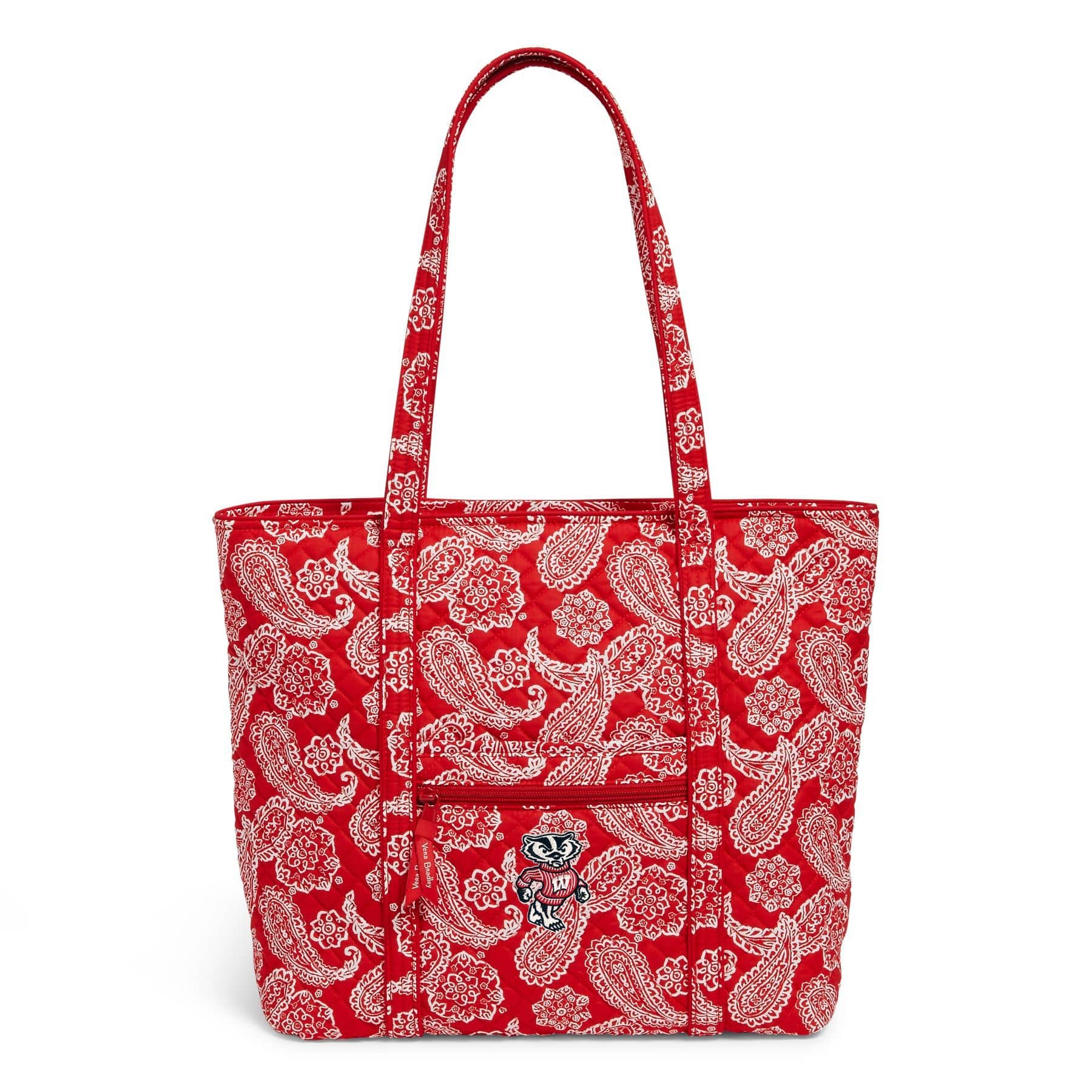**Stylish Collegiate Vera Bradley Tote Bag for Women - Durable & Spacious Campus & Travel Tote - Perfect for School, Work, Gym & Weekend Getaways**