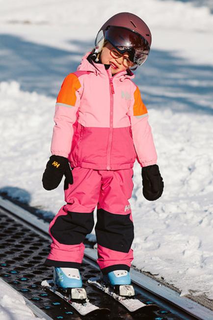 Helly Hansen Rider Dragon Fruit Girls Ski Jacket - Size 6 - Waterproof Winter Coat for Kids Snowboarding & Outdoor Activities