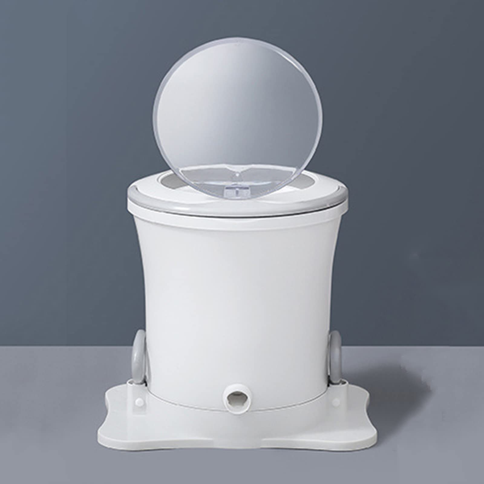 Portable Manual Spin Dryer - Compact Non-Electric Clothes Washer for Camping, Apartments & Travel | Hand Powered Laundry Dehydrator for Quick Drying Clothes Anywhere