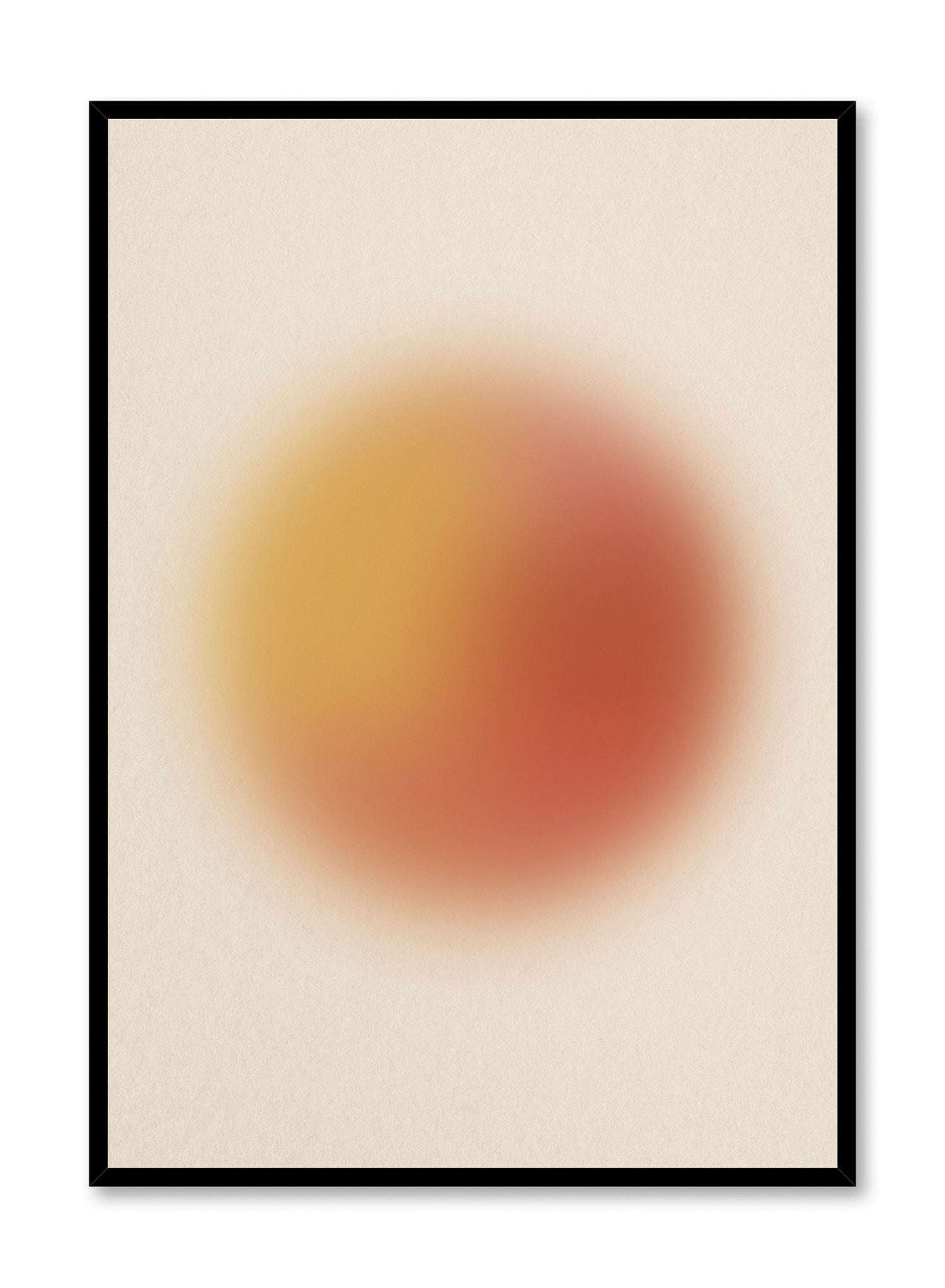Beige Bubbly Poster - Aesthetic Wall Art for Home, Office & Dorm Decor - Perfect for Living Room, Bedroom & Workspace