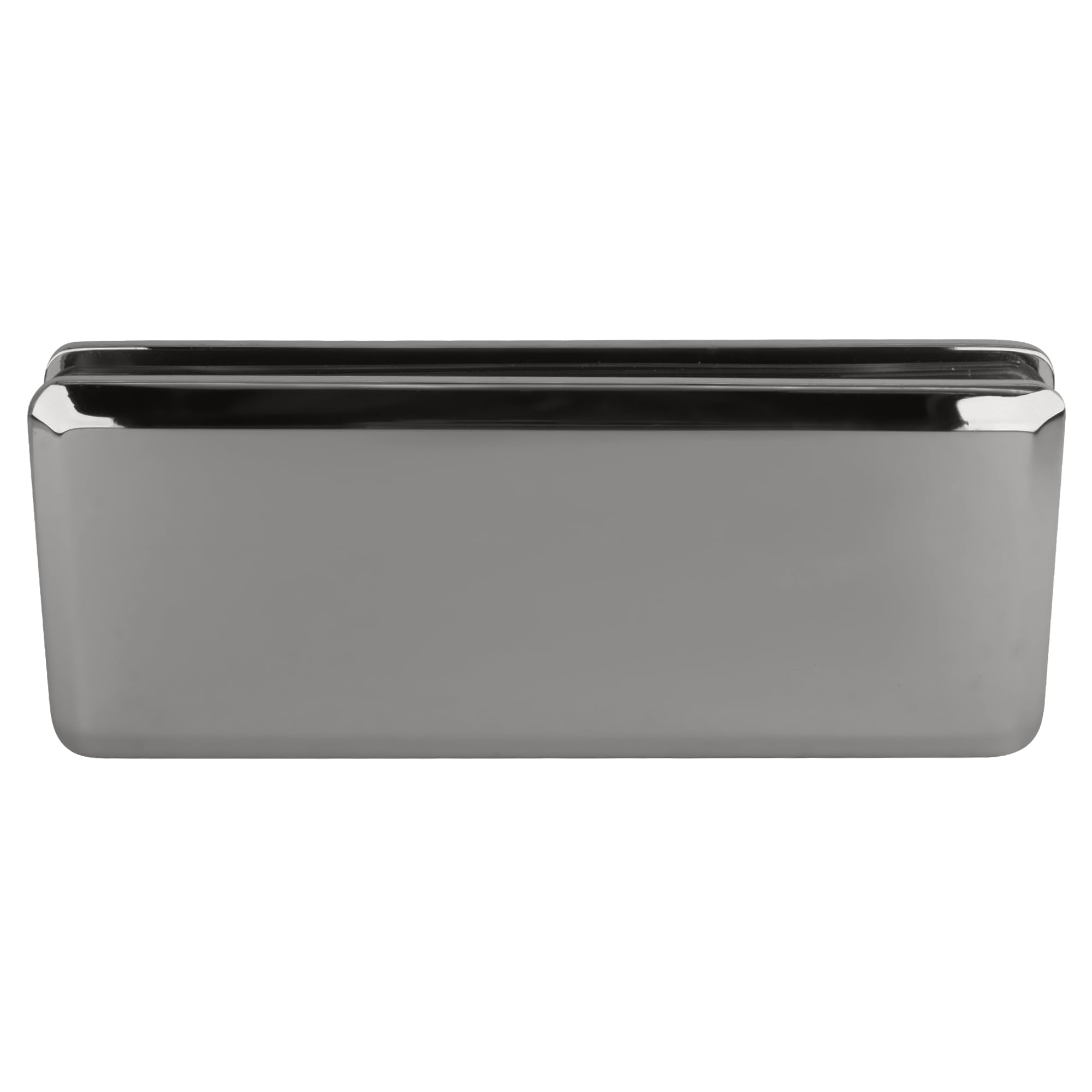 CRL BGC180CH Polished Chrome Beveled 180° Glass-to-Glass Clamp for Shower Doors & Glass Partitions - Heavy Duty Hardware for Frameless Glass Installations