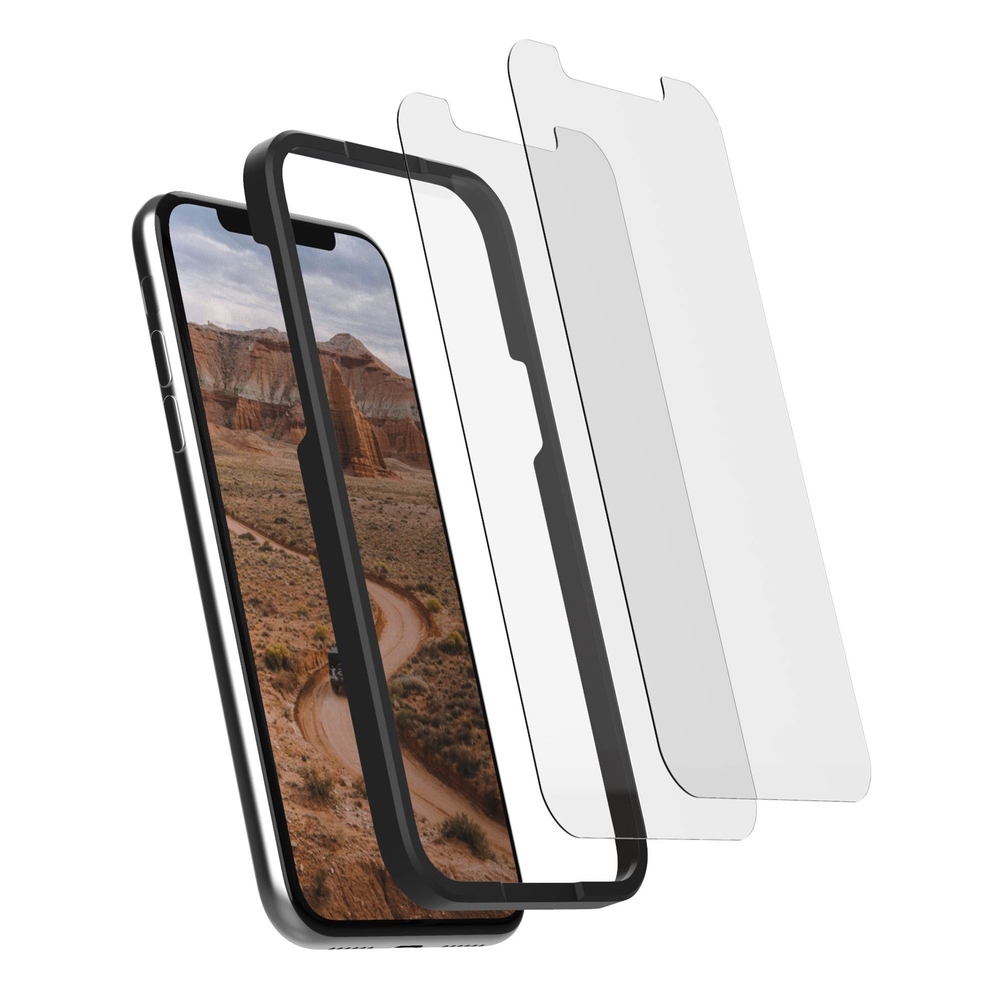 ROKFORM iPhone 11 Pro Max & XS Max Tempered Glass Screen Protector 2 Pack - Active Touch, Shatter Proof, HD Clear, Case Friendly for Enhanced Protection and Daily Use
