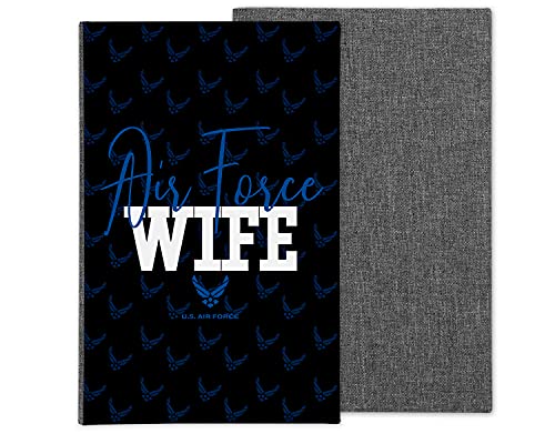 Air Force Wife Journal - Military Spouse Notebook for Deployment, PCS & Daily Life - Perfect for Writing, Planning & Memory Keeping