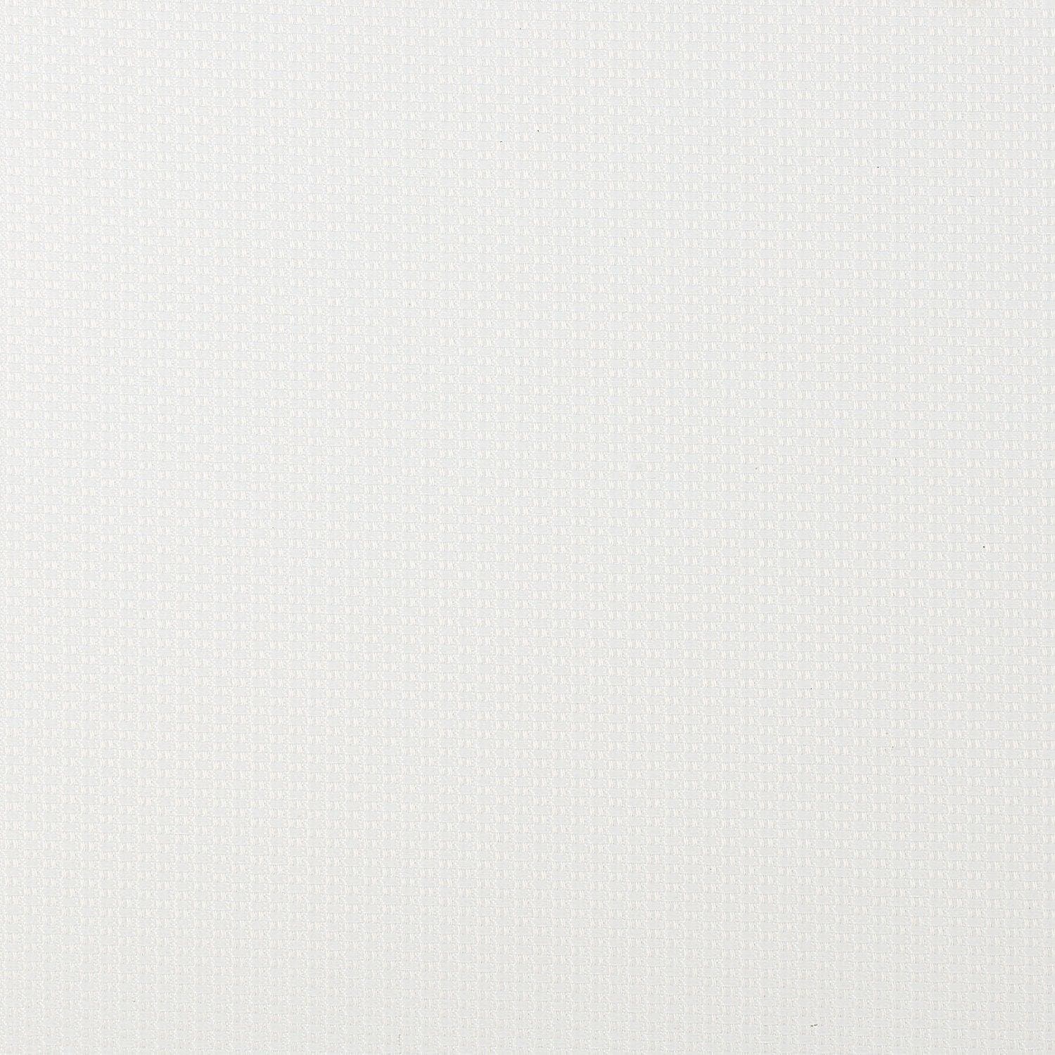 Rockland Cream BasketWeave Textured Blackout Roller Shade Swatch - Light Blocking Window Treatment for Bedroom, Nursery & Home Office