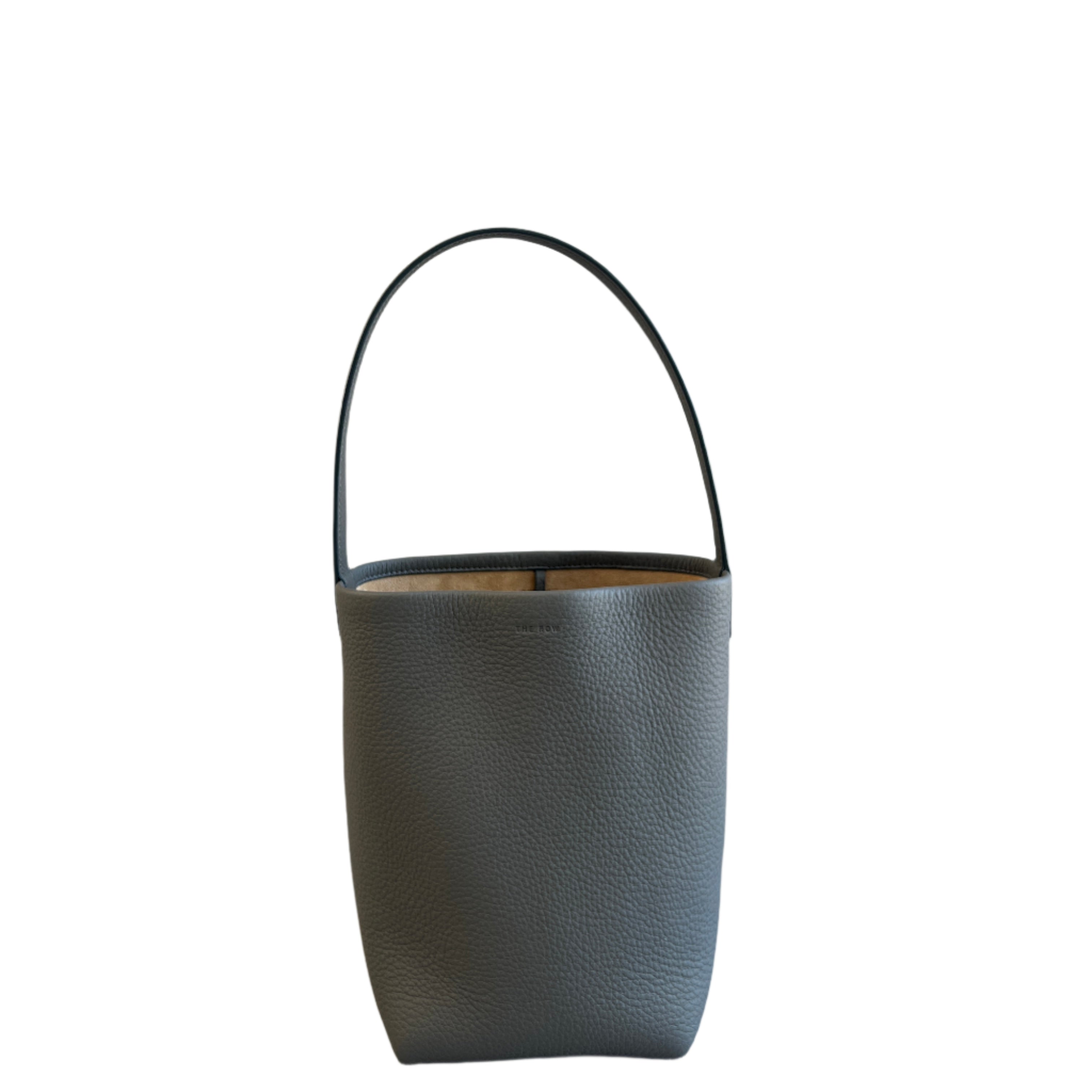 Park Tote Small Handbag - Premium Grain Leather in Timouse Grey | Stylish Everyday Shoulder Bag for Work, Shopping & Travel