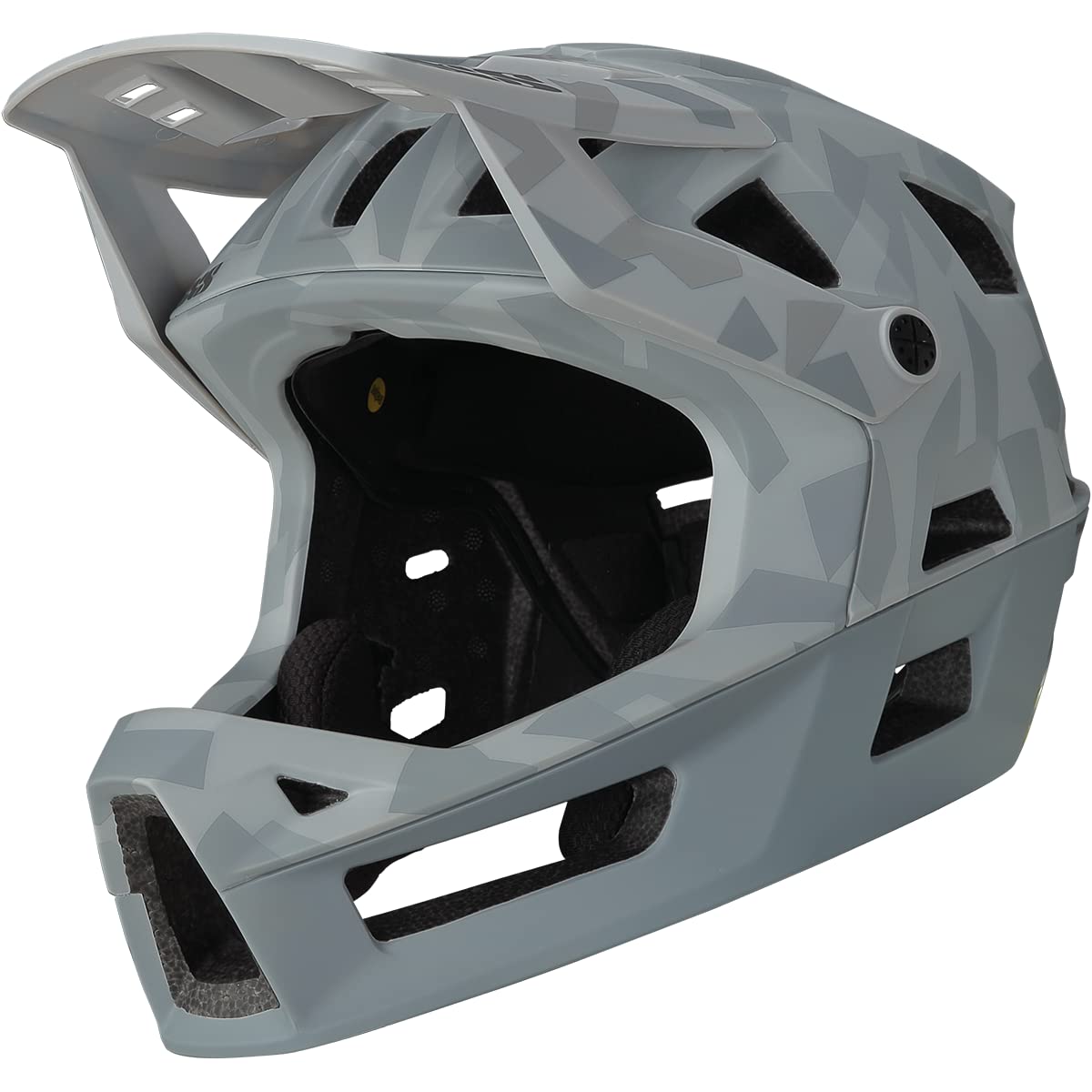 iXS Trigger FF MIPS Full Face Helmet - Mountain Bike & Downhill Cycling Safety Gear for Trail Riding & Enduro Racing