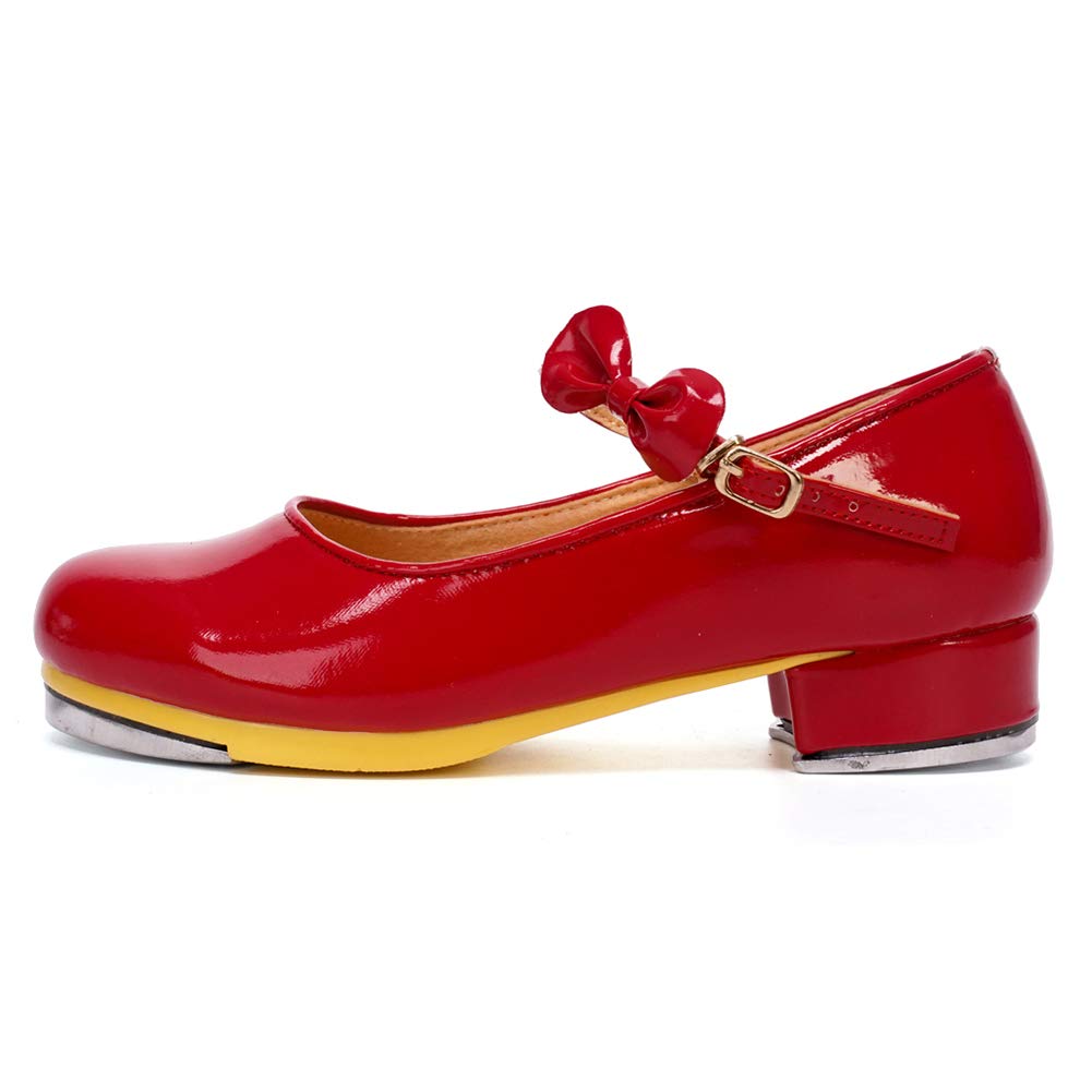 HROYL Kids Tap Shoes for Boys & Girls - TL208/258 for Dance Practice