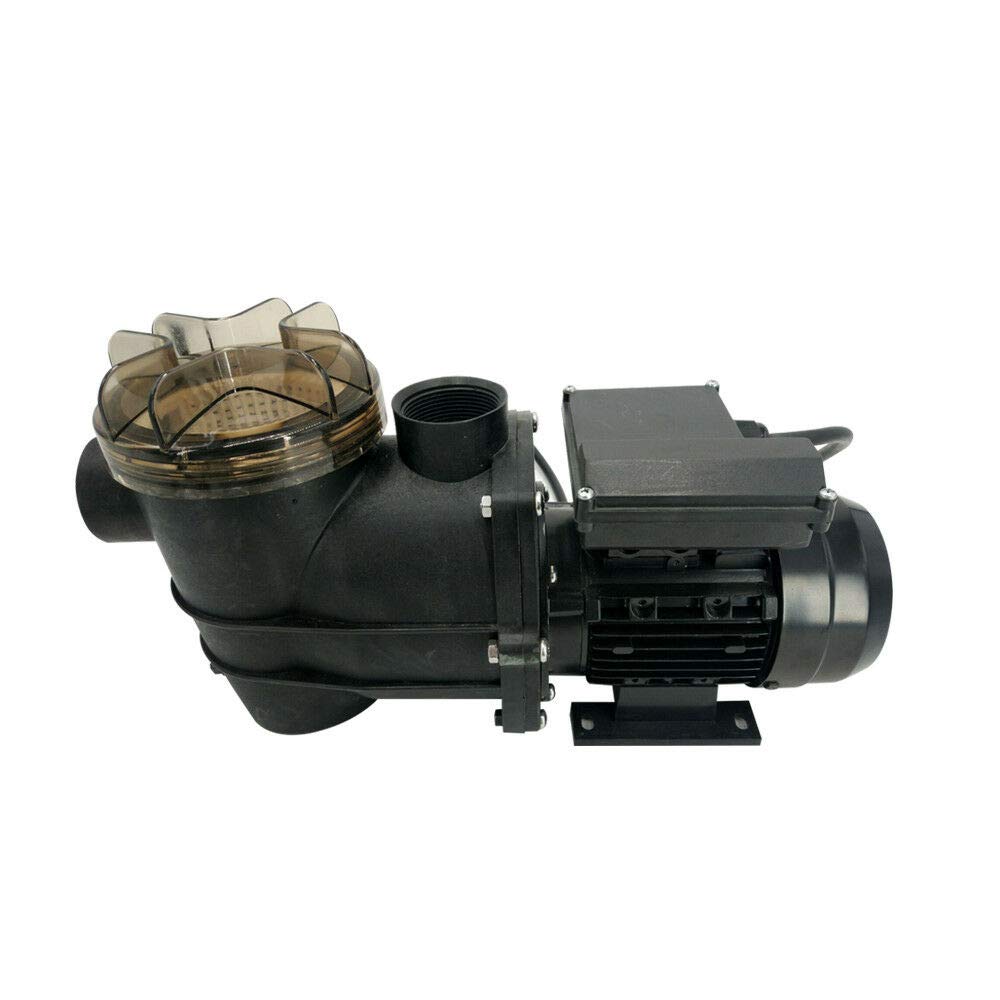 180W Self-Priming Water Circulation Pump - 7800L/H Max Flow, 7m Lift - Submersible Ground Pump for Swimming Pools, Ponds, Spas & Aquaculture (8m³/h) - Fast US Shipping | Perfect for Water Features, Irrigation & Seafood Farming