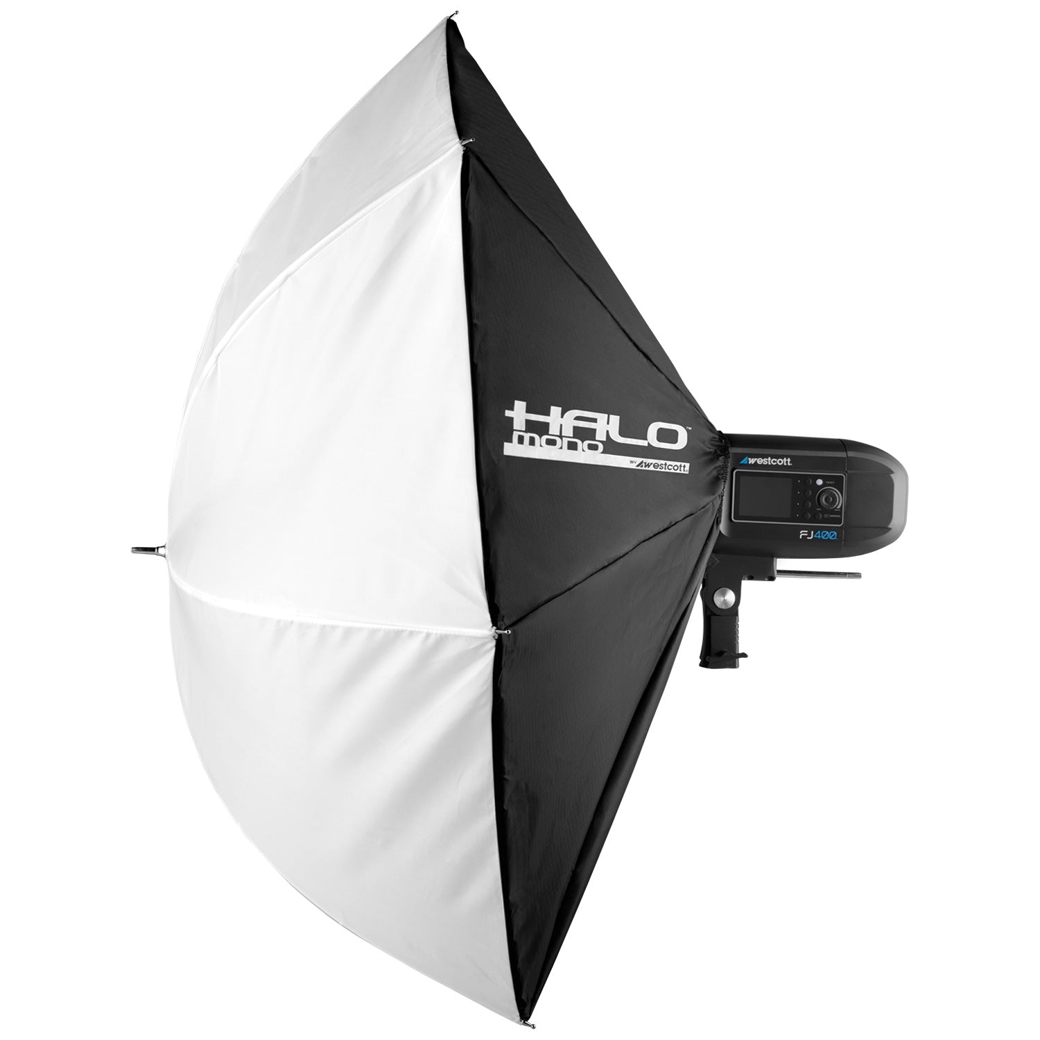 Halo Mono Softbox 45 - Professional Photography Lighting Diffuser for Studio & Portrait Shots | Perfect for Product Photography, YouTube Videos & Indoor Shooting