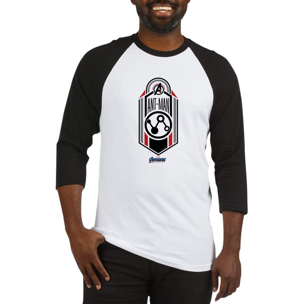 Ant Man Logo Baseball Tee - Marvel Superhero Graphic T-Shirt for Men | Casual Wear, Cosplay & Comic Con Outfits