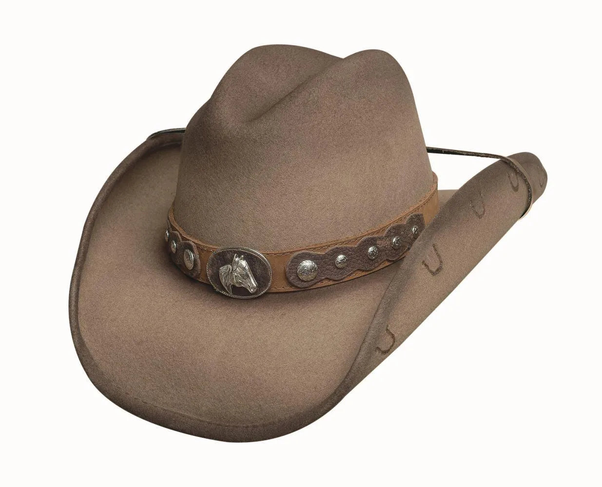 Bullhide Sunfisher Wool Felt Cowboy Hat for Men - Western Style Rancher Hat with Wide Brim - Perfect for Rodeo, Ranch Work & Outdoor Adventures