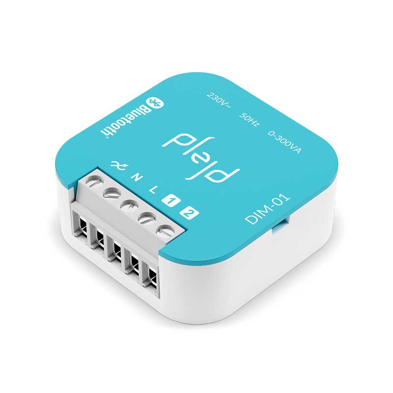 Plejd Bluetooth Dimmer Switch - Smart Lighting Control for Home Automation | Perfect for Bedrooms, Living Rooms, and Smart Home Systems