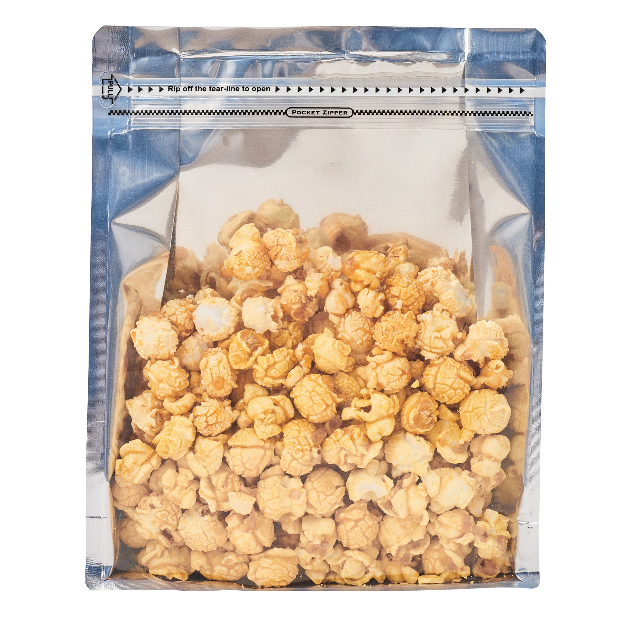 Premium White Plastic Large Snack Bags - Double Seal, Rip Lock & Heat Sealable (9.5
