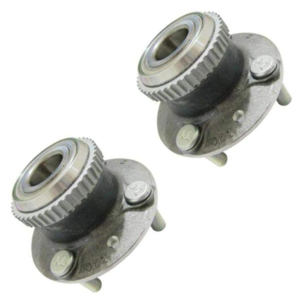 ZPKUNZV Pair Rear Wheel Hub & Bearing Assembly with ABS Compatible for 2001-2004 Vehicles - Perfect for Smooth Ride & Safe Driving on Highways or Rough Roads