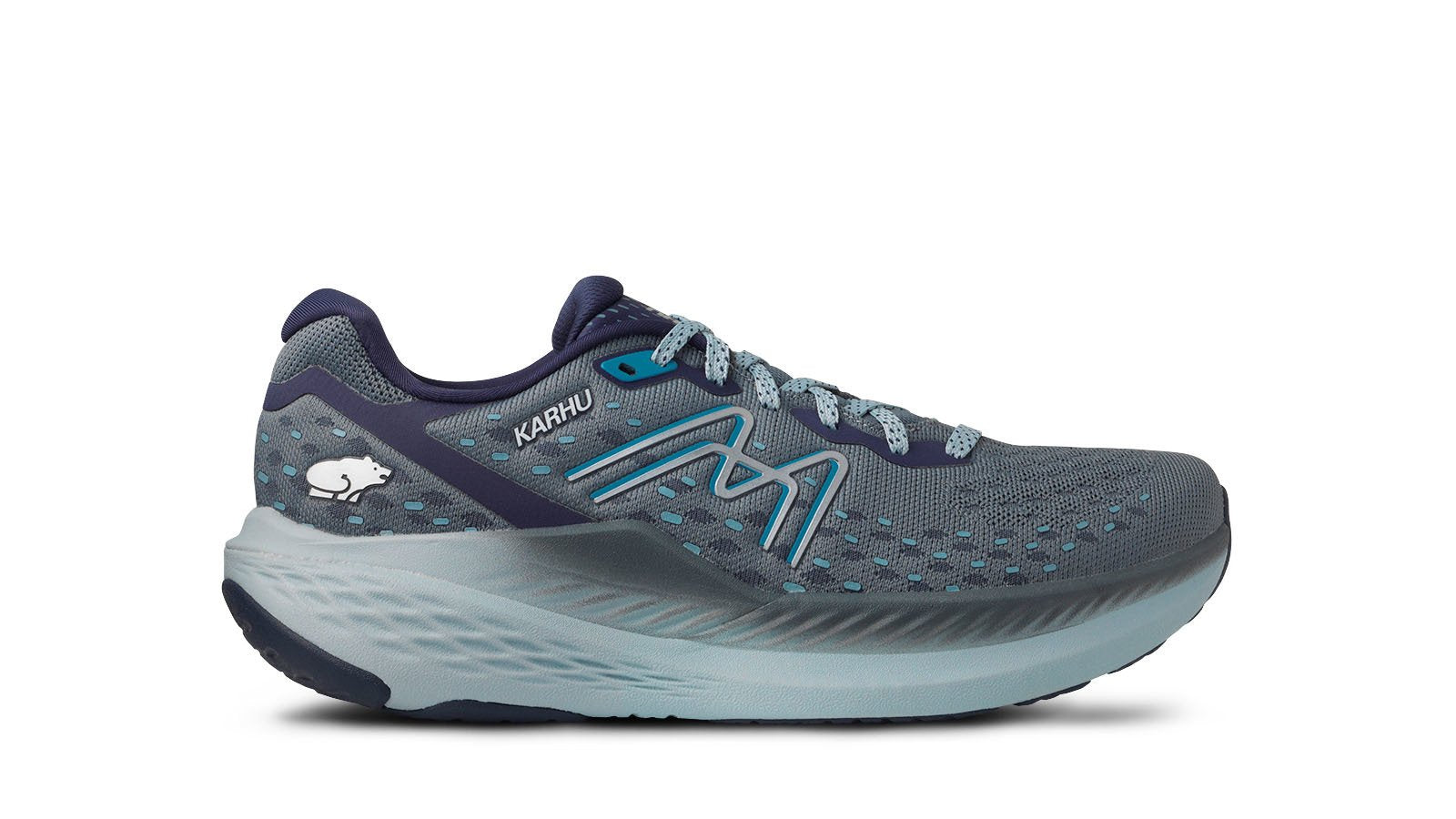 Men's Mestari Run Stormy Weather/Ether - Lightweight Running Shoes for Men - All-Weather Performance Sneakers - Perfect for Jogging, Gym Workouts & Outdoor Activities