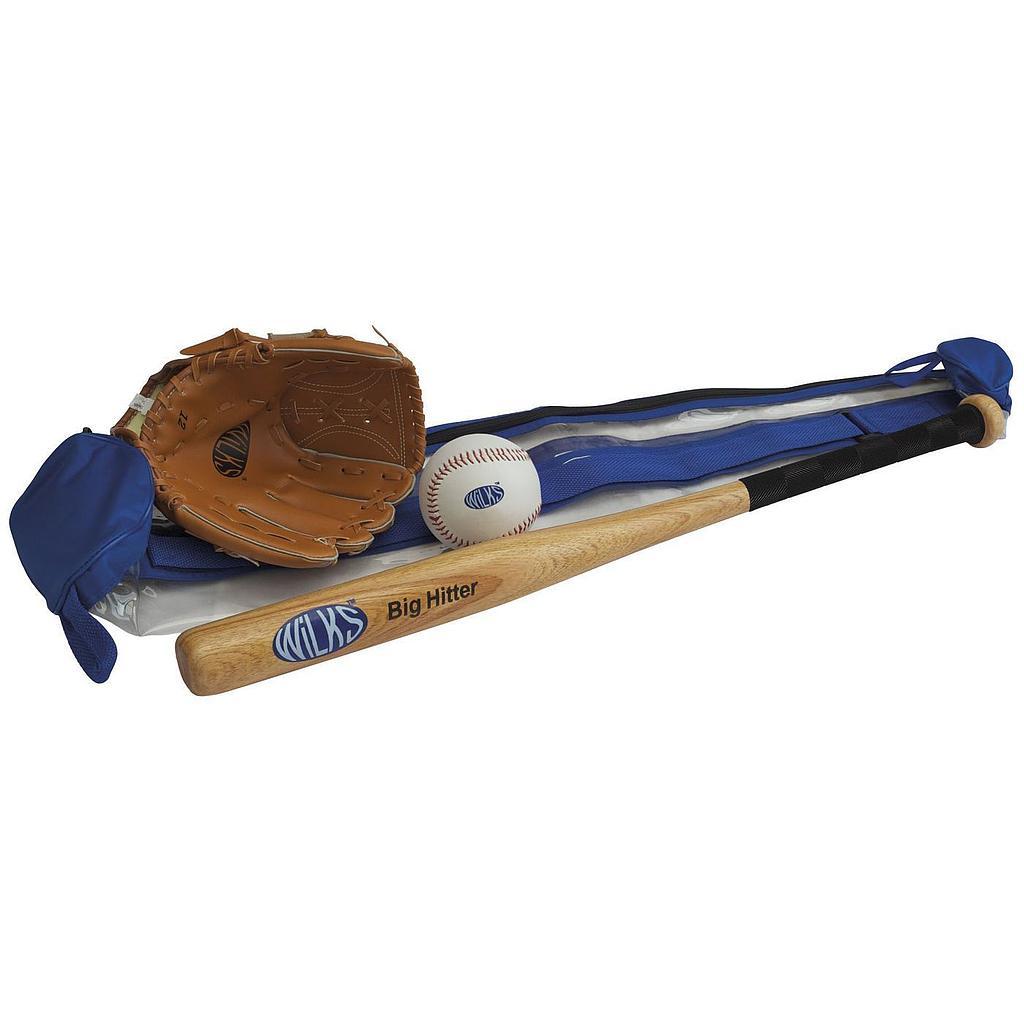 Wilks Senior Softball Set - Official Size & Weight for Adult Players - Perfect for Recreational Leagues, Backyard Games & Senior Sports Activities
