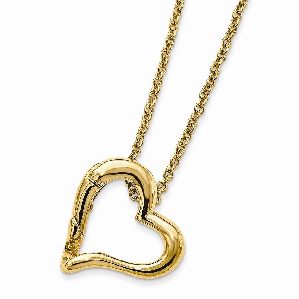 Jewels By Lux Gold-Tone Pendant Necklace with Chain - Elegant Eyeglass Holder & Ring Keeper | Perfect for Women's Fashion Accessories, Gift Ideas & Everyday Wear