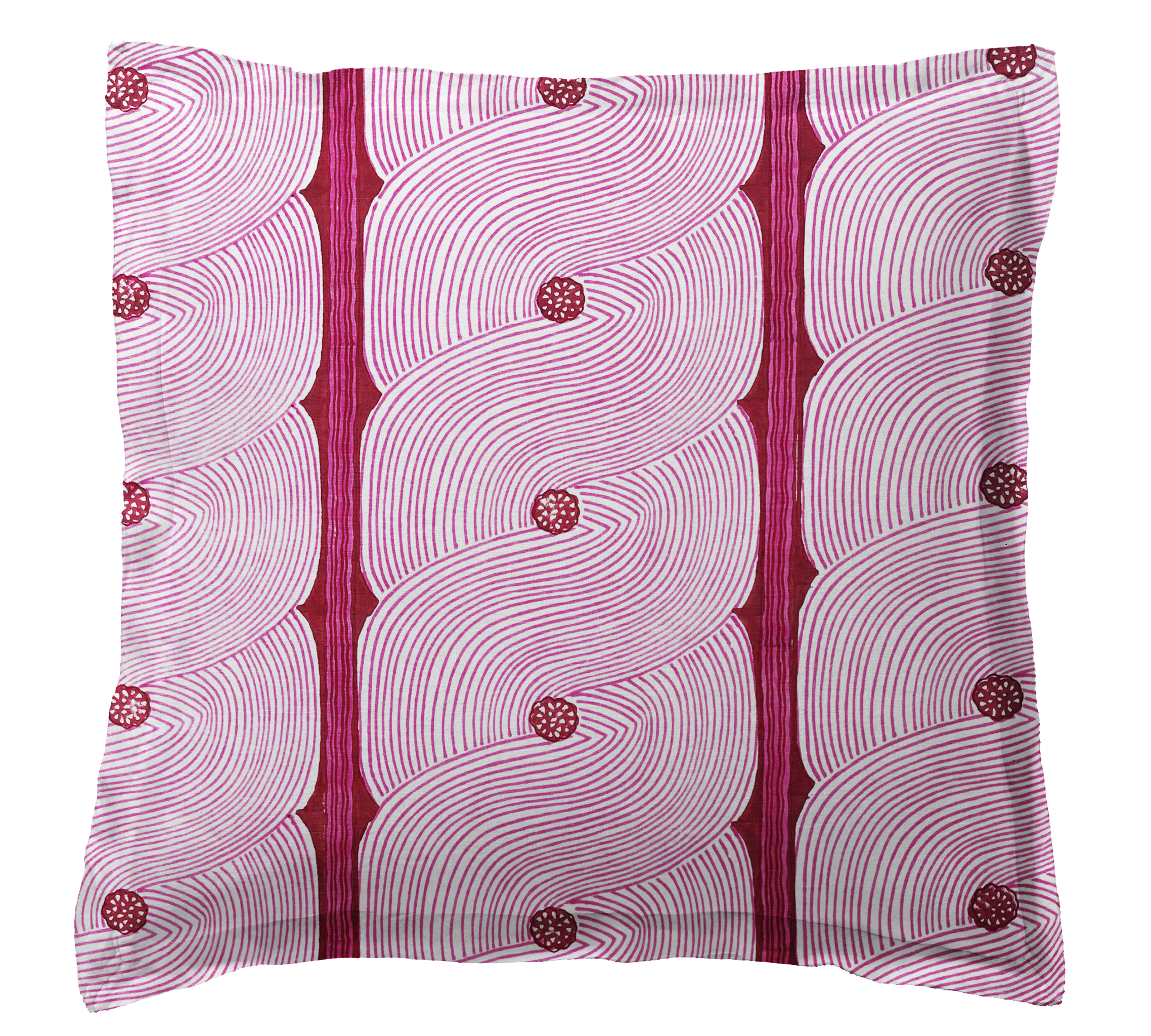 Harper Pink Pillow Cover - Soft Decorative Cushion Case for Sofa, Bed & Home Decor - Perfect for Living Room, Bedroom & Dorm Room