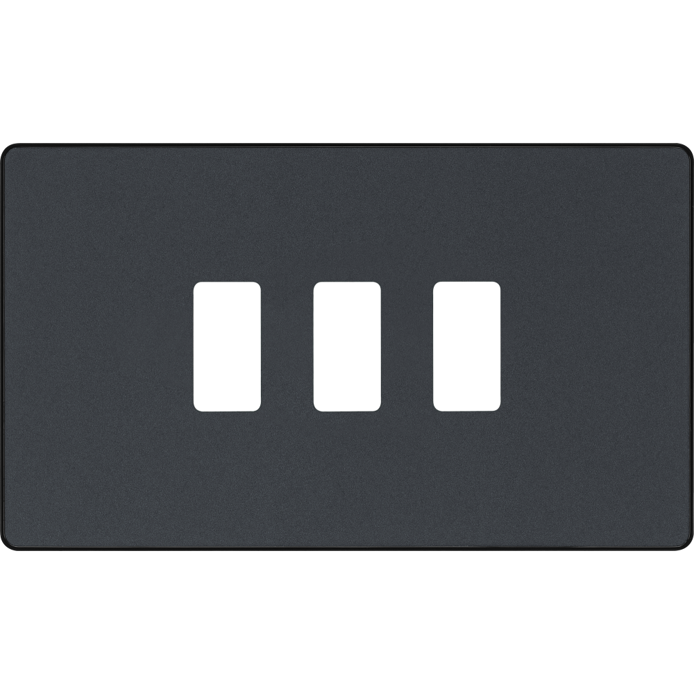 BG Evolve Matt Grey 3G Grid Plate RPCDMG3B - Durable Non-Slip Floor Protection for Home Gym, Garage & Workshop | Perfect for Heavy Equipment & Fitness Machines