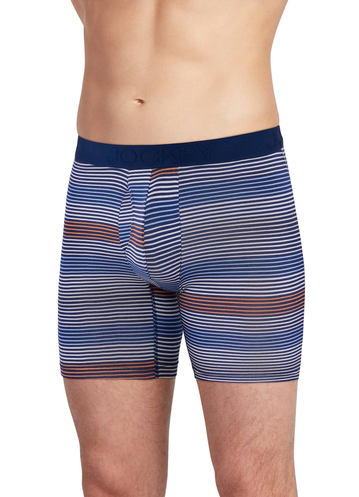 Jockey Men's Ultra Soft Modal Boxer Briefs - 6 Inch Breathable Underwear for Active Lifestyle & All-Day Comfort - Perfect for Workouts, Running, and Daily Wear