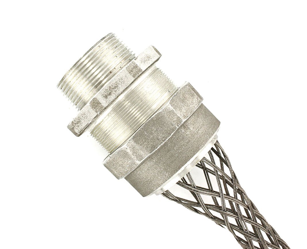Leviton L7742 STR REL GP 1/2WVE 1.937-2.062 STR Male Connector - Heavy Duty Electrical Wiring for Industrial and Commercial Applications