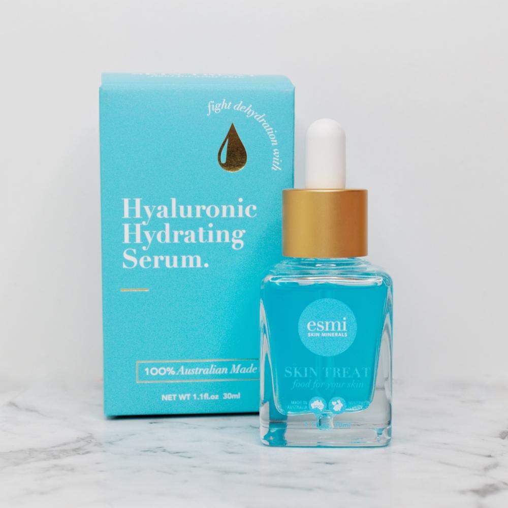 Esmi Hyaluronic Acid Hydrating Serum for Face - Deep Moisturizing & Plumping Skin Care - Perfect for Dry, Sensitive & Aging Skin - Day & Night Use